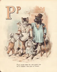 P: Pentu, köyhyys Köyhä perhe! Valitettavasti! Tällä korkealla tiellä hän menee kerjäläiseksi; mutta kukaan ei kuuntele häntä.