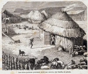 Pariisilaisilla uudisasukkailla voisi olla talo, perhe, pecule (Lutecen gallialaiset asukkaat) - "Paris a travers les centuries"