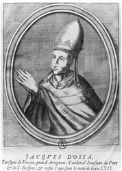 Paavi Johannes XXII (kaiverrus)