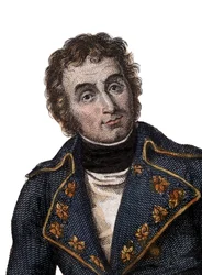 Muotokuva Andre Massenasta (1758-1817), 1. Duc de Rivoli, 1. Prinssi dEssling, Ranskan armeijan komentaja.