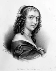 Enclosin (tai Ninon de Lenclosin tai Ninon de Lanclosin) Anne "" Ninon"" muotokuva