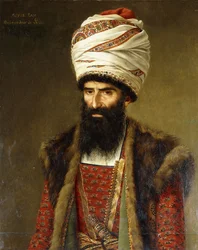 Persian suurlähettilään Asghar Khanin muotokuva, 1808
