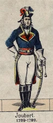 Barthelemy Catherine Joubertin muotokuva. General francais (Pont-de-Vaux, Ain