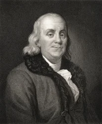 Benjamin Franklinin muotokuva (kaiverrus)