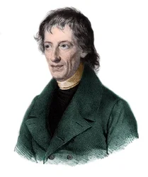 Bernhard Placidus Johann Nepomuk Bolzanon (1781-1848) muotokuva, böömilainen matemaatikko, loogikko, filosofi, teologi.