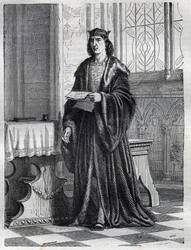 Muotokuva kardinaali Pietro Carafasta tai Caraffasta tai Johannes Peter Caraffasta tuleva paavi Paavali IV (Paolo IV 1476-1559) Kaiverrus "" Paavien historiaan (...) Kuningatarkuninkaan ja keisarien rikokset vuosisatojen ajan" Maurice Lachatre