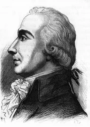 Dominique Joseph Garatin (1749-1833) muotokuva ranskalainen lakimies, toimittaja ja filosofi,
