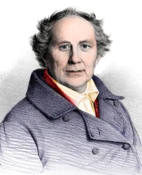 Friedrich Wilhelm August Argelanderin (1799-1875), saksalaisen tähtitieteilijän muotokuva