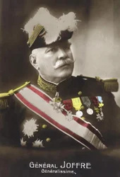 Kenraali Joseph Joffren (1852 - 1931) muotokuva.