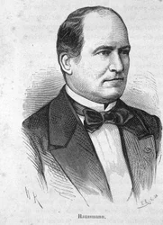 Haussmannin (1809 - 1891) ranskalaisen poliitikon muotokuva - Henri Martinin "Ranskan historiassa"