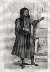 Italian taidemaalari Giotto di Bondonen muotokuva (Ambrogiotto di Bondone
