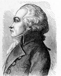 Jacques Constantin Perierin (1742 - 1818) muotokuva - "" Tiedealbumissa; maineikkaat tutkijat; Suuria löytöjä””” 1896.
