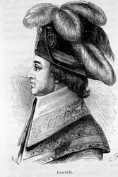 Jean François Rewbellin (tai Reubellin), ranskalaisen poliitikon (1747 - 1807) muotokuva - Henri Martinin teoksessa "L