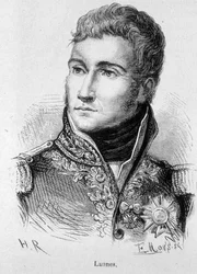 Jean Lannesin, Montebellon herttuan, Ranskan marsalkka (1769 - 1809) muotokuva - Henri Martinin "Ranskan historiassa"