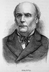 Muotokuva ranskalaisesta poliitikosta Jules Grèvystä (1807 - 1891) Henri Martinin "" L