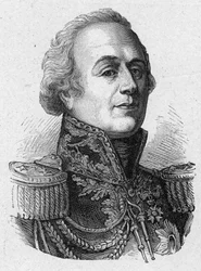 Ranskalaisen kreivin ja kenraalin Narbonne Laran (1755-1813) muotokuva Louis-Mariesta (Louis Marie)