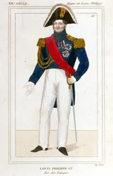 Ranskan kuninkaan Ludvig Philippe I:n muotokuva.