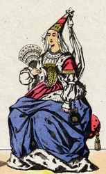 Anjoun Marian, Ranskan kuningattaren (1404-1463), Kaarle VII:n vaimon muotokuva.