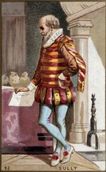 Muotokuva Maximilian de Bethunesta, Baron de Rosnysta, Sullyn herttuasta (1560-1641), ranskalaisesta poliitikosta.