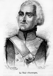 Theophile Malo Corretin muotokuva Auvergnen tornista (1743 - 1800): Bonaparte nimesi Tasavallan ensimmäiseksi lestarit - Henri Martinin "Ranskan historiassa"