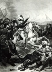 Napoleonin kuvaus Egyptin valloittajana