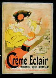 Creme Eclair Instant Dessert -julistemainos