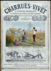 Mainosjuliste Live on Ploughs, n. 1891