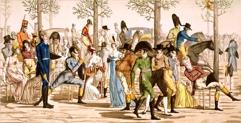 Promenade at Longchamps, 1802
