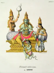 Rama, kaiverrus du Bouisi