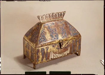 Pyhän Exuperen pyhäinjäännös (370-99) (champleve emali)