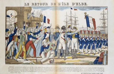 Retorn de Napoleó Bonaparte (1769-1821) del seu exili a l