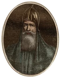 Riourik (Riurik, Rurik Rouri), 800-luvun varjagiruhtinas - Muotokuva Rurikista, varjagipäälliköstä ja Kiovan Rusin perustajasta (ca. 830-ca. 879) - Maurice La Charestin Uusi kansallinen tietosanakirja - 1870