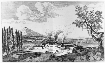 Kuninkaallinen valimo Le Creusotissa vuonna 1787