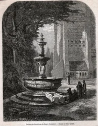 Pyhä Sormen Johannes. (kaiverrus, n. 1850)