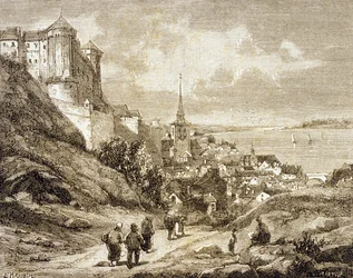 Saumur, Ranska (kaiverrus)