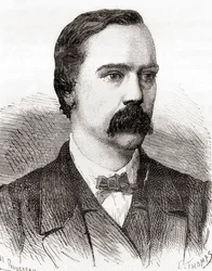 Sir Charles Tilston Bright, teoksesta Les Merveilles de la Science, julkaistu noin vuonna 1870 (kaiverrus).