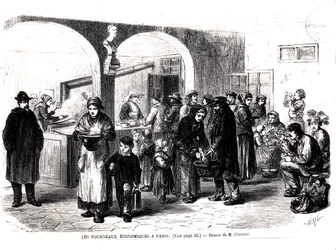 Keittokeittiö Pariisissa, n. 1860