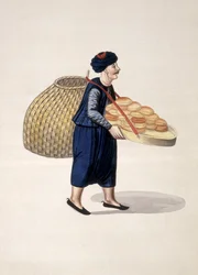 Katukauppias, ottomaanien aika, 1700-luvun kolmas neljännes (wc paperilla)
