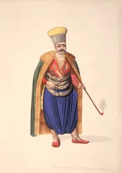 Ambassadors Janissary, ottomaanien aika, 1700-luvun kolmas neljännes (wc paperilla)