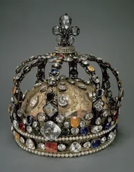 Ludvig XV:n kruunu, 1722