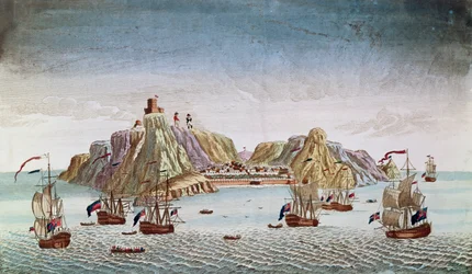 Pyhän Helenan saari, kenraali Napoleon Bonaparten (1769-1821) maanpakopaikka