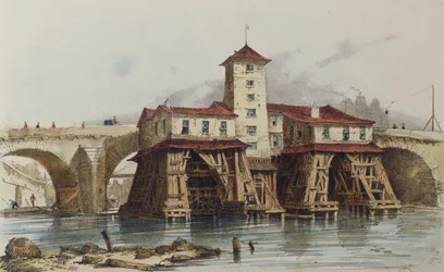 Pont Notre Damen pumppu, 1836