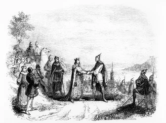 Saint-Clair-sur-Epten sopimus Kaarle III Yksinkertaisen (879-929), Ranskan kuninkaan (898-923), ja viikinki Rollon välillä vuonna 911