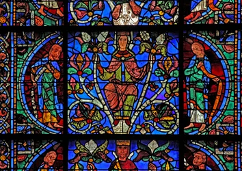 Iisain puu: Profeetta, Neitsyt Maria, Daniel (w49)