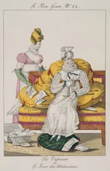 The Vapors or The Accounts Day, levy 62 Le Bon Genrestä, 1813