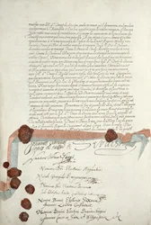 Westfalenin sopimus, allekirjoitettu Munsterissa 24. lokakuuta 1648 (katso 211403)