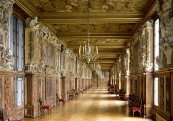 Näkymä Galerie Francois I:lle, 1528-40