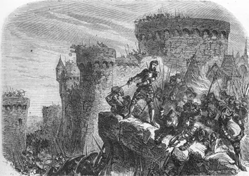 Sadan vuoden sota (kaiverrus) 1864