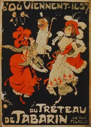Mistä he ovat kotoisin? Treteau de Tabarinista, Pigallesta, Pariisista