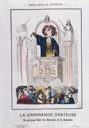 Naistenkerho kommuunin aikana, 1871